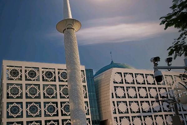 The world renowned Shang Meilin Mosque Shenzhen