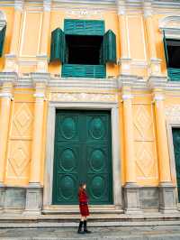 One day, walk 20,000 steps! These Portuguese-style streets in Macau are worth it.