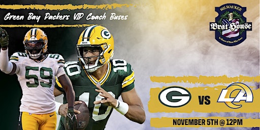 Packers vs. Rams VIP Coach Buses (Milwaukee) | 1013 N Doctor M.L.K. Jr Dr