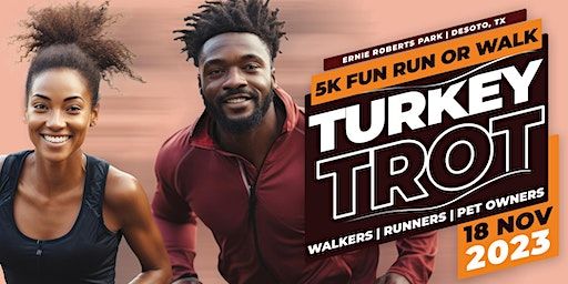 5K Fun Run or Walk Turkey Trot | Ernie Roberts Park