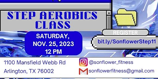 Y2K Themed: STEP AEROBICS CLASS | The Beacon Recreation Center