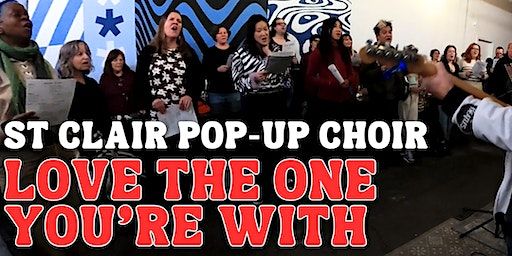 St. Clair Pop-Up Choir sings Love The One You're With | Blood Brothers Brewing