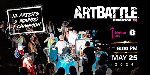 Art Battle Brighton - May 25, 2024 | Brighton i360