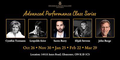 Advanced Performance Class with Professor Cynthia Torman | Steinway Piano Gallery Ottawa