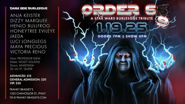 Dark Side Burlesque's Order 69: A Burlesque Tribute to Star Wars | Franky Bradley's
