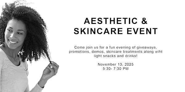Aesthetics & Skincare Event | New Westminster