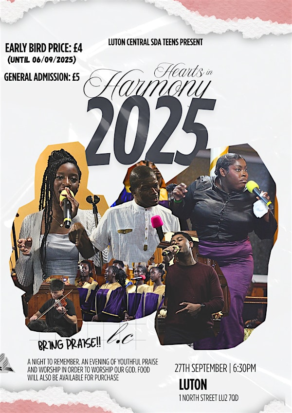 Hearts in Harmony | Luton Central Seventh-Day Adventist Church