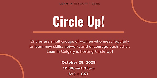 Lean In Network Calgary:  Circle up! | 225 6 Ave SW