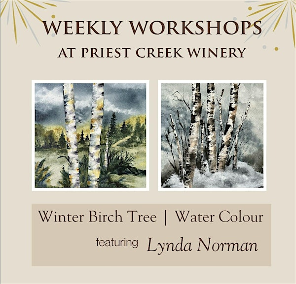 Water Colour Workshop | Priest Creek Family Estate Winery