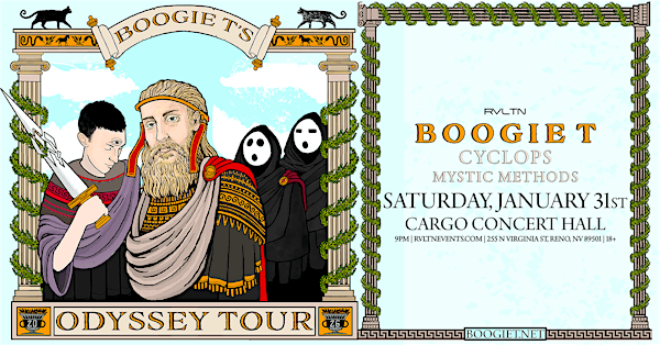 Boogie T at Cargo Concert Hall | Cargo : Whitney Peak Hotel