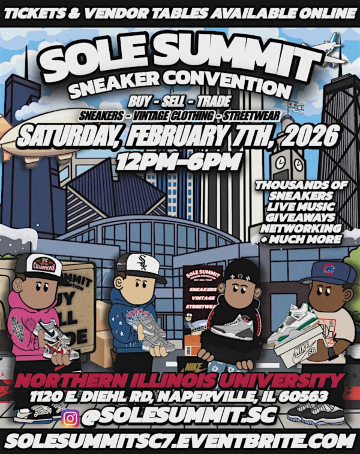 SOLE SUMMIT SNEAKER CONVENTION | Northern Illinois University - Naperville Campus