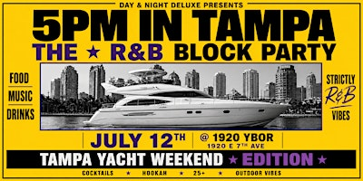 5pm In Tampa R&B Block Party | 1920 Ybor