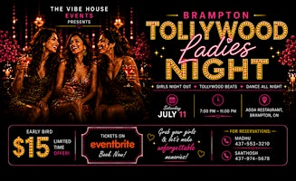Tollywood Ladies Night  - Brampton | Adda Restaurant