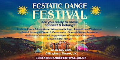 Ecstatic Dance Festival 2026 - Movement, Music,Nature, Community &Wellness | The Leela Centre