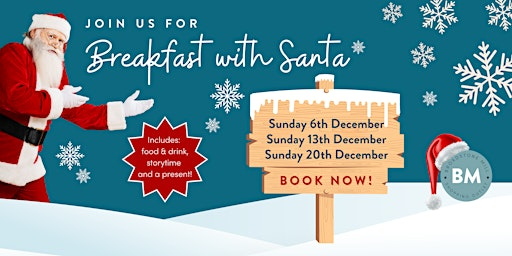 Breakfast with Santa 2026 | Broadstone Mill Shopping Outlet