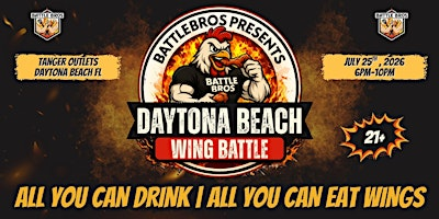 2nd Annual Daytona Beach Wing Battle 2026 | Tanger Outlets Daytona Beach