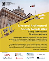 Liverpool Architectural Society Awards Evening 2026 | Liverpool Town Hall
