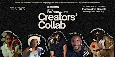 Film, Faith, Art: Creators' Collab + Live Panel | Christian Arts Film Fest | DAWA HQ