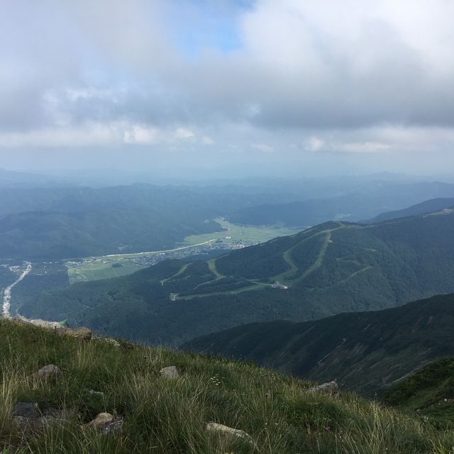 夏の八方尾根