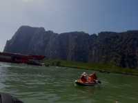 Canoeing at Talu Island