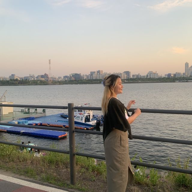 노을맛집 망원한강공원🌅