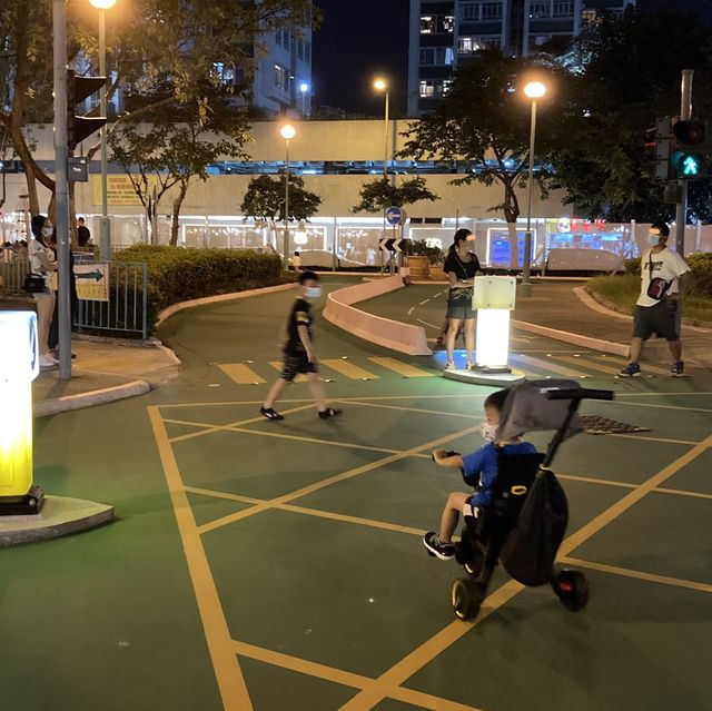 夜遊沙田交通安全公園