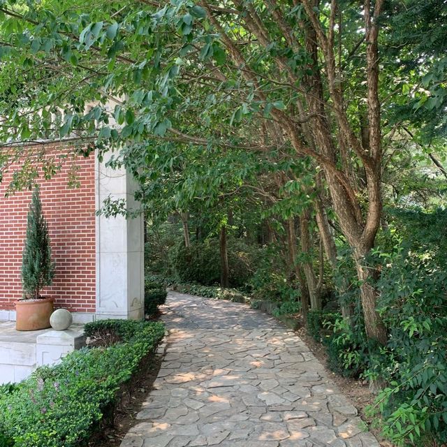 유럽 정원에 초대받은 느낌, 파주 벽초지 수목원 