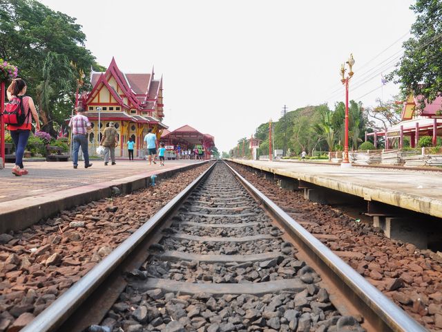 Hua Hin Railway Station@Thailand