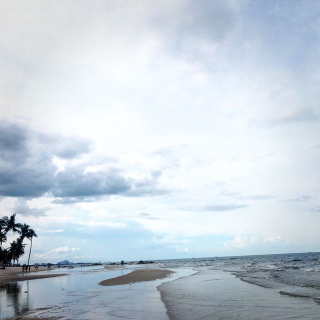 Breathing on  the Beach at Hua Hin