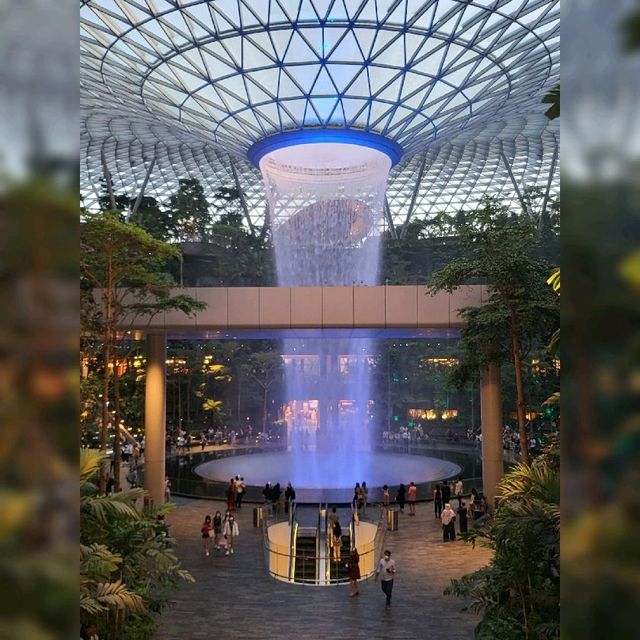 Breathtaking Indoor Waterfall