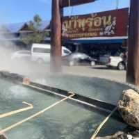 Mae khachan hot spring chiangrai