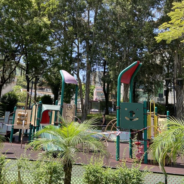 綠草如茵的花園 📍屯門