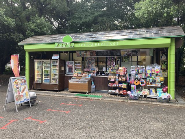 代々木公園の休憩スポット