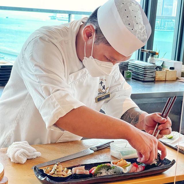無敵🏙維港景🤩高級🏯刺身🐟壽司🍣Omakase