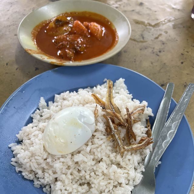 Savour Nasi lemak with curry, curry noodles 