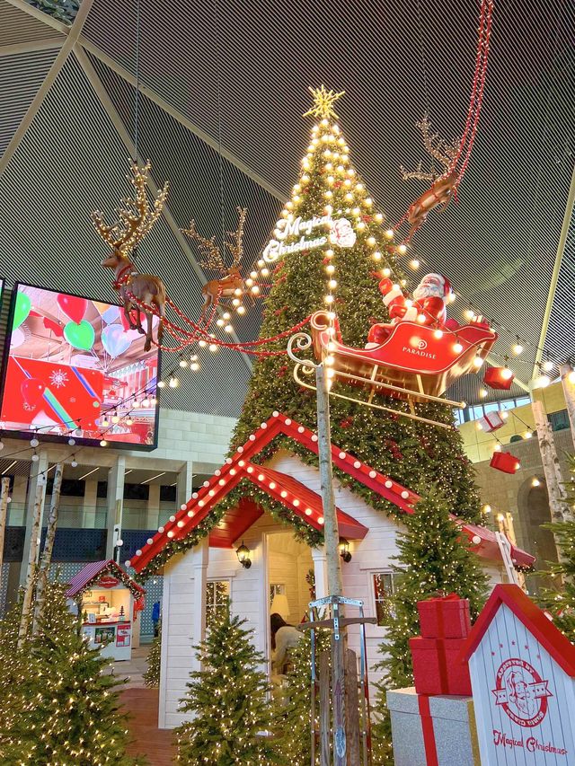 파라다이스시티에서 진행되는 산타빌리지🎅🏻♥️