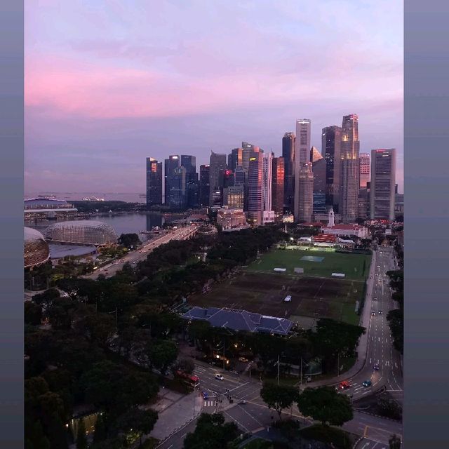 City scape from Fairmont
