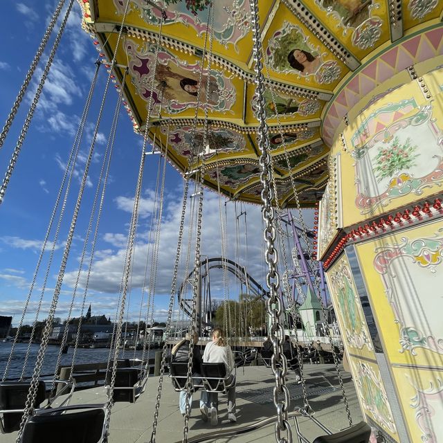 瑞典斯德哥爾摩主題樂園Grona Lund🎡