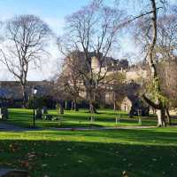 Winters walk through Kirkyard 