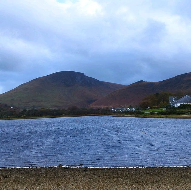 Scenic walk in Lochranza, Arran 