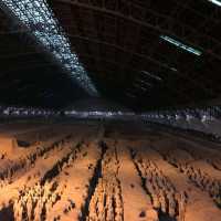 Terracotta warriors in xian.Worth to visit 