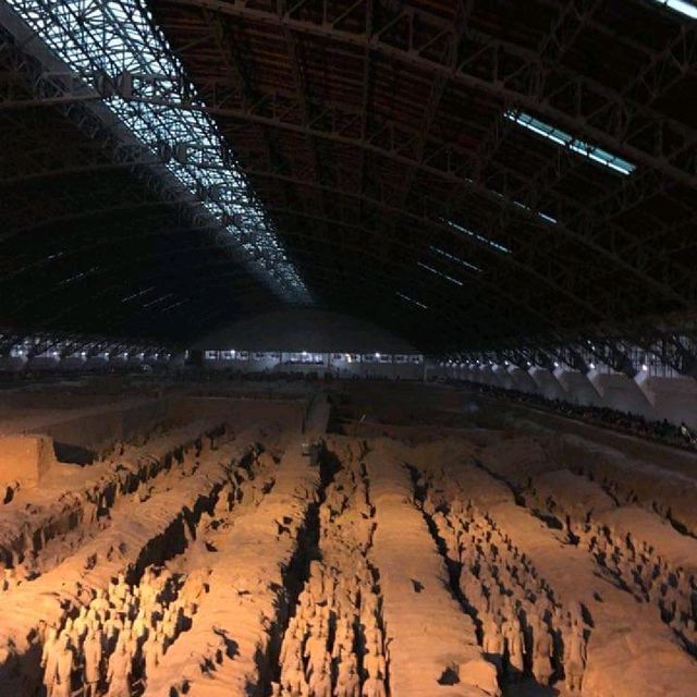 Terracotta warriors in xian.Worth to visit 