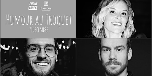 Humour au Troquet - 9 décembre | Le Troquet