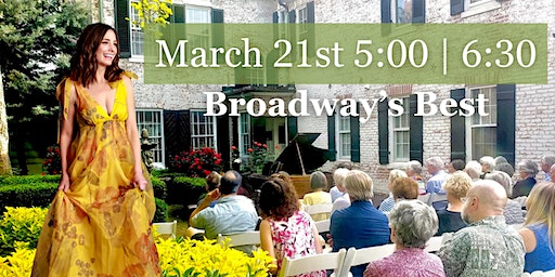 Broadway's Best - Show Tunes with Susan Derry | The Secret Garden at the Rectory