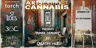 ADC Presents "Inner Demon" a Creative VIce Exhibit. | 542 S Alameda St