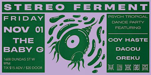 STEREO FERMENT | The Baby G