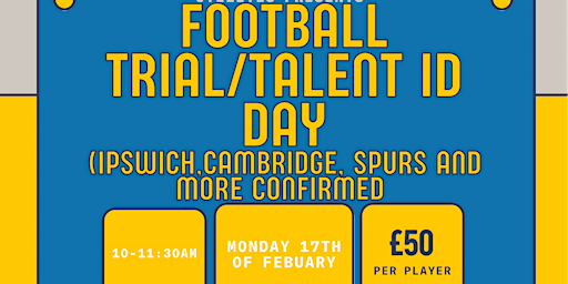 Football trial/Talent ID Day | Colchester Sports Park