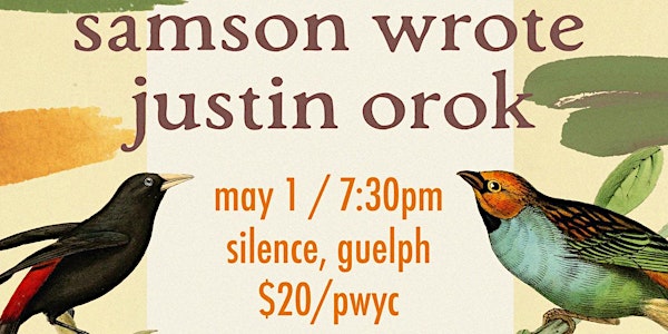 Silence Presents: Samson Wrote & Justin Orok | Silence