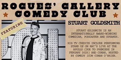 Rogues' Gallery Comedy Club feat. Stuart Goldsmith + Support | Elysium Gallery & Bar