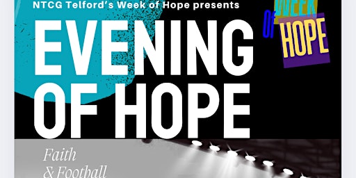 Evening of Hope- Faith and football | The West Stand - Telford United FC